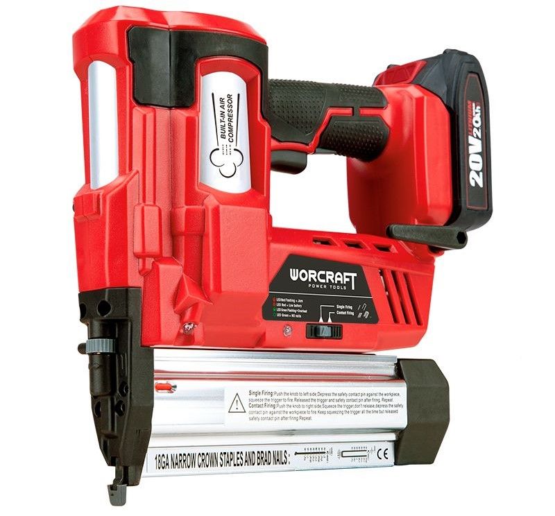 Акумуляторний цвяхозабивач комбінований WORCRAFT CNS‑S20LiH