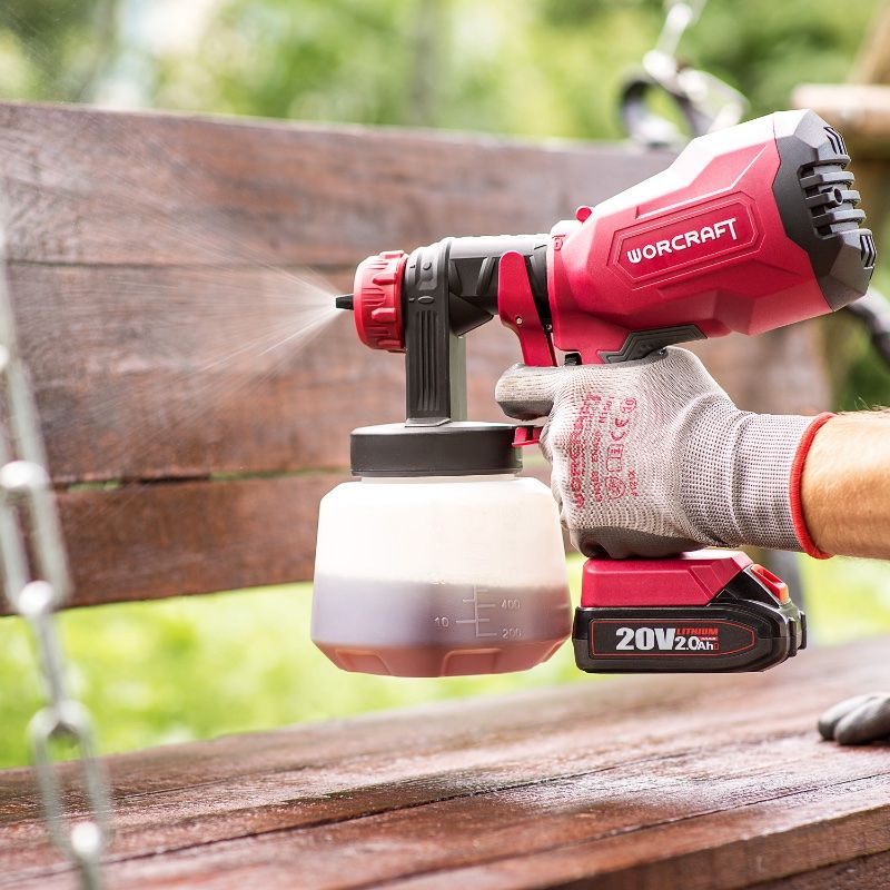 Акумуляторний фарбопульт WORCRAFT CSG-S20LiA