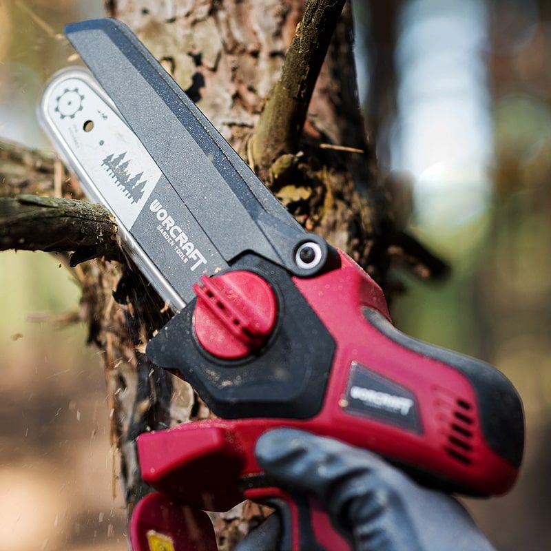 Акумуляторна безщіткова міні-пила ланцюгова WORCRAFT CHS-S20LiBP