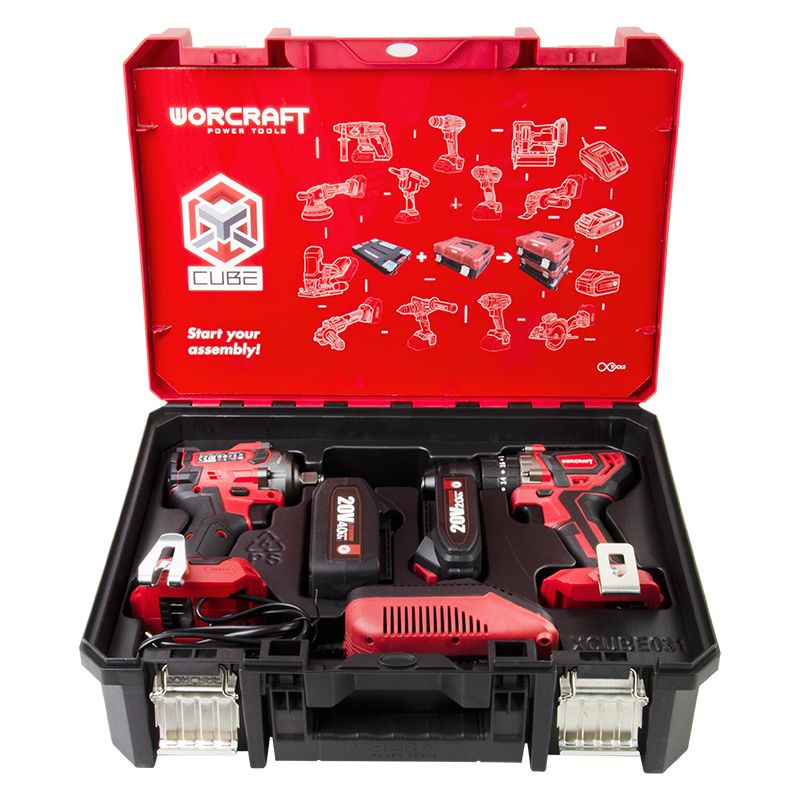 Набір інструменту WORCRAFT XCUBE031