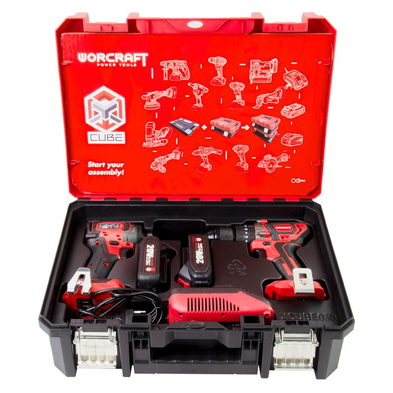 Набір інструменту WORCRAFT XCUBE030