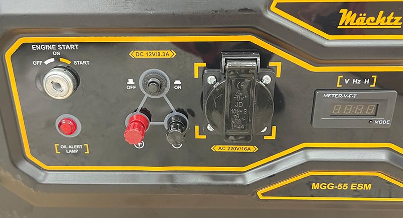 Генератор бензиновий 5,5 кВт Mächtz MGG‑55 ESM