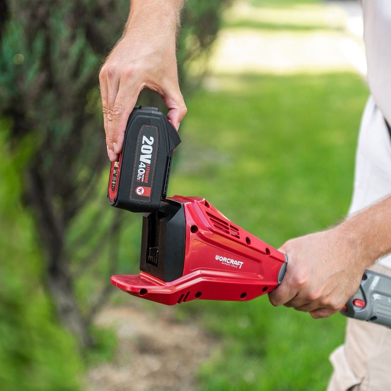 Акумуляторний безщітковий тример WORCRAFT CGT‑S20LiB