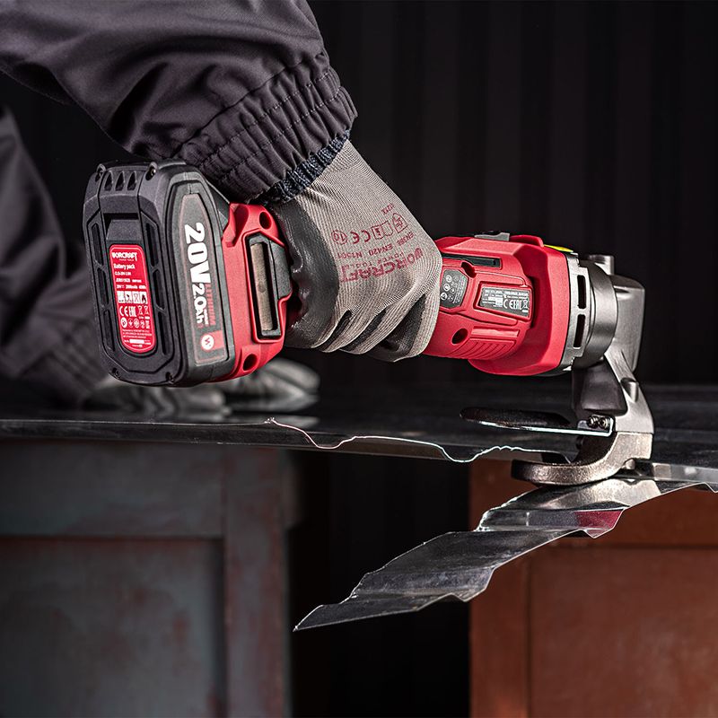 Акумуляторні ножиці по металу листові WORCRAFT CHMS-S20LiB