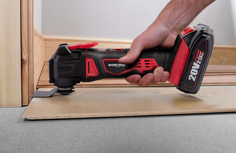 Акумуляторний реноватор (багатофункціональний інструмент) WORCRAFT CMT-S20Li