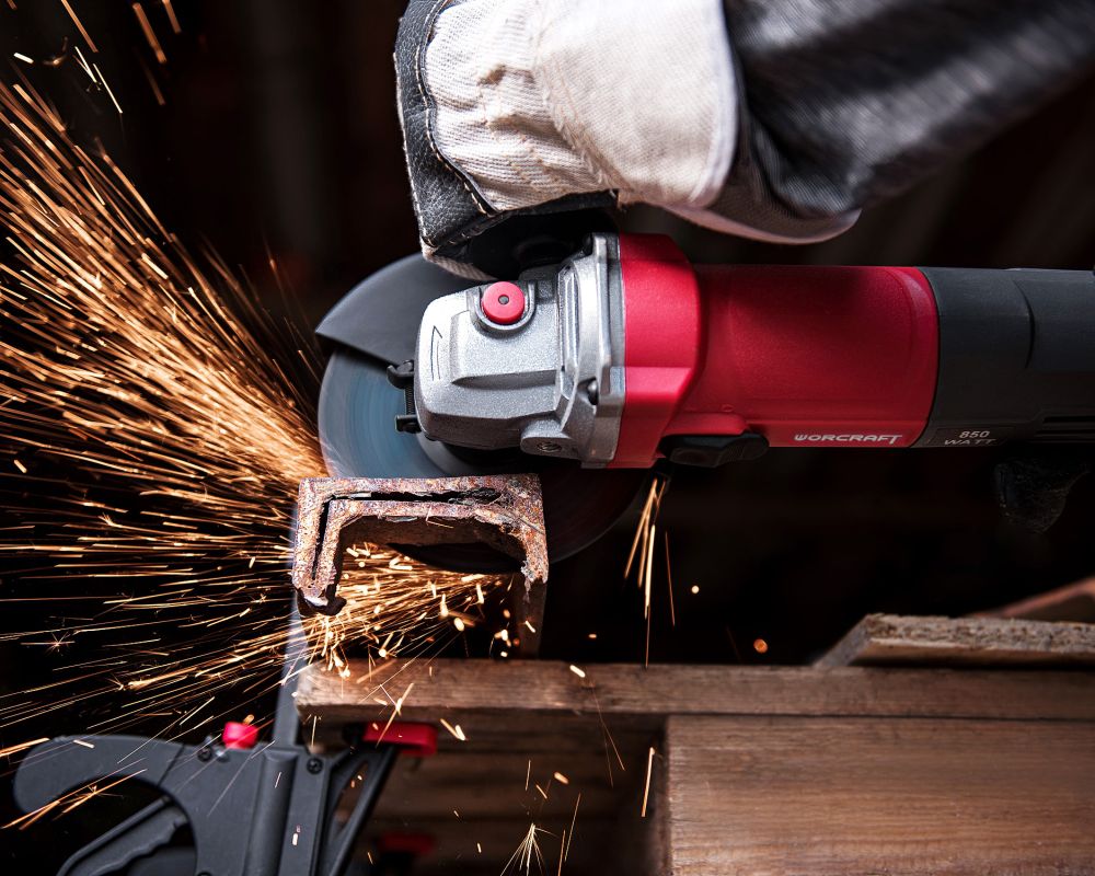 Шліфмашина кутова WORCRAFT AG08-125PS