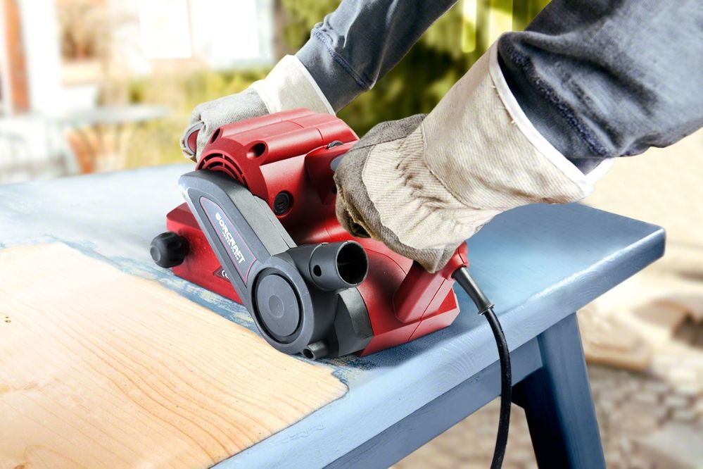 Стрічкова шліфмашина WORCRAFT BS08-76