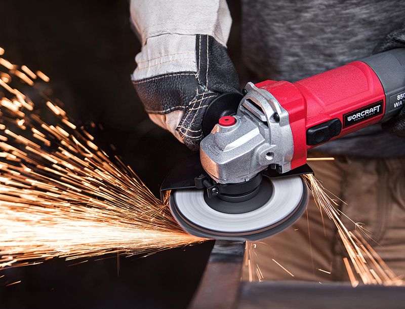 Шліфмашина кутова WORCRAFT AG08-125P