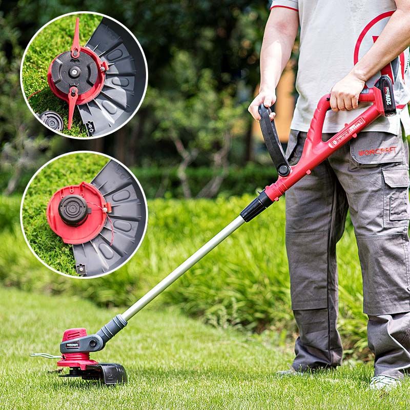 Акумуляторний тример для трави WORCRAFT CGT-S20LiDT