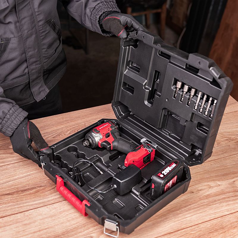 Акумуляторний безщітковий гайковерт ударний WORCRAFT CIS‑S20LiBM‑260