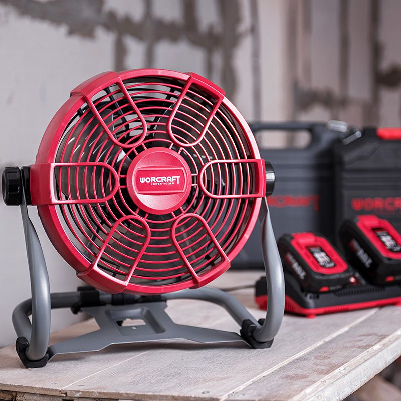 Акумуляторний вентилятор робочий WORCRAFT CJF-S20Li