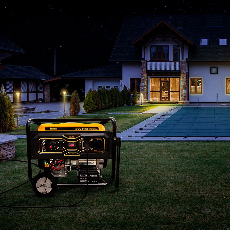 Генератор бензиновий 7,5 кВт Mächtz MGG‑75 ESM