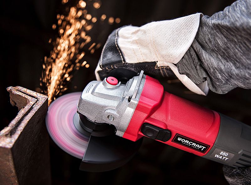 Шліфмашина кутова WORCRAFT AG08-125P