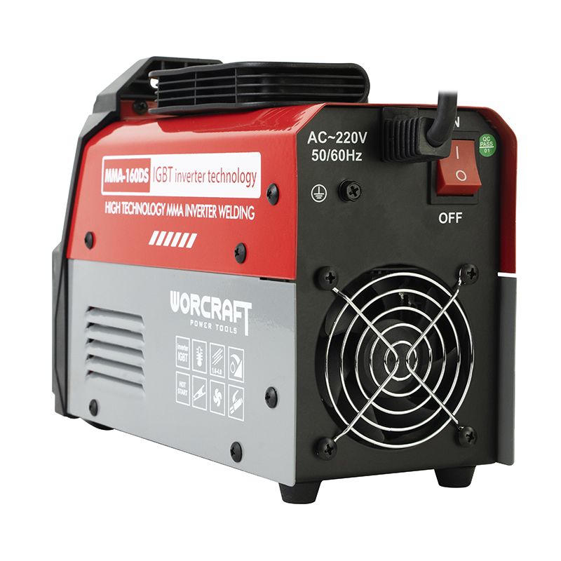 Зварювальний апарат інверторний WORCRAFT MMA-160DS
