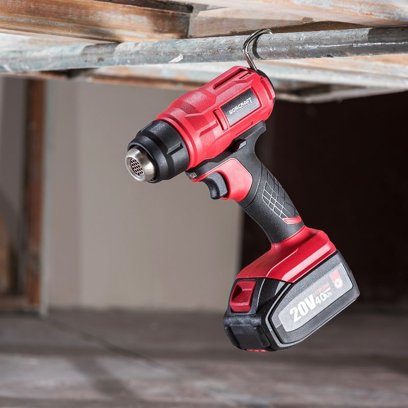 Акумуляторний фен будівельний WORCRAFT CHG-S20Li