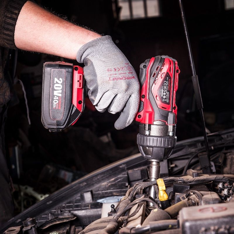 Акумуляторний гайковерт ударний WORCRAFT CIW-S20Li