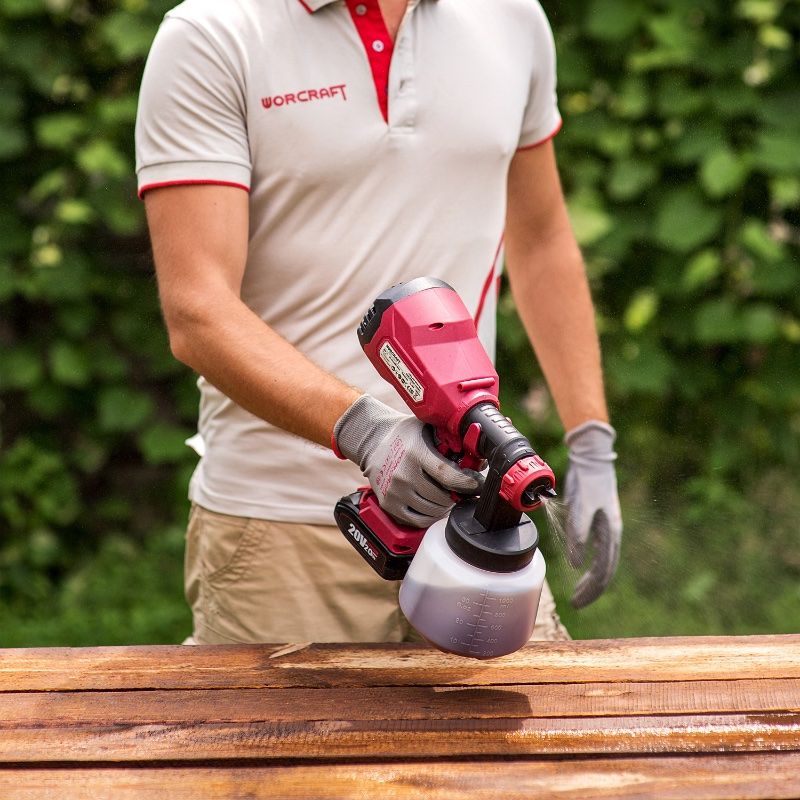 Акумуляторний фарбопульт WORCRAFT CSG-S20LiA