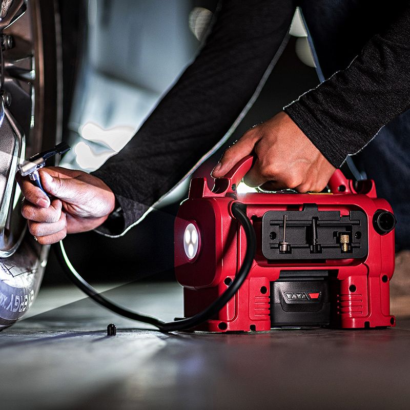 Акумуляторний компресор повітряний WORCRAFT CAC-S20LiA