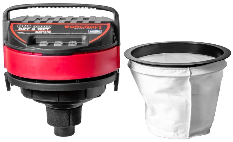 Будівельний пилосос електричний WORCRAFT VC30-80