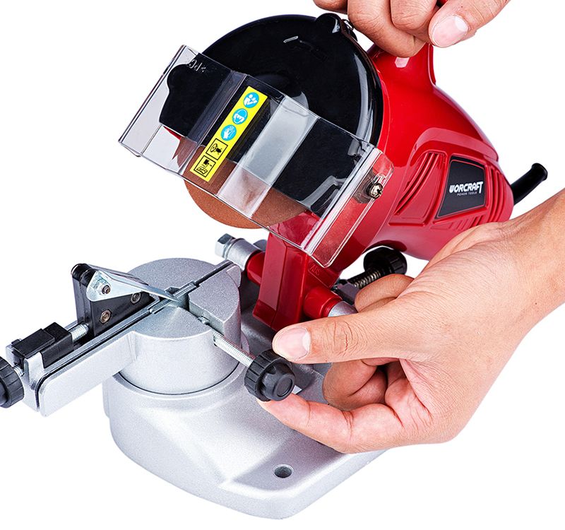 Верстат для загострювання ланцюгів WORCRAFT SS18-100