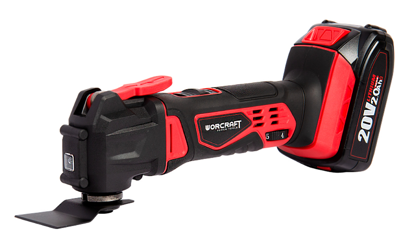 Акумуляторний реноватор (багатофункціональний інструмент) WORCRAFT CMT-S20Li