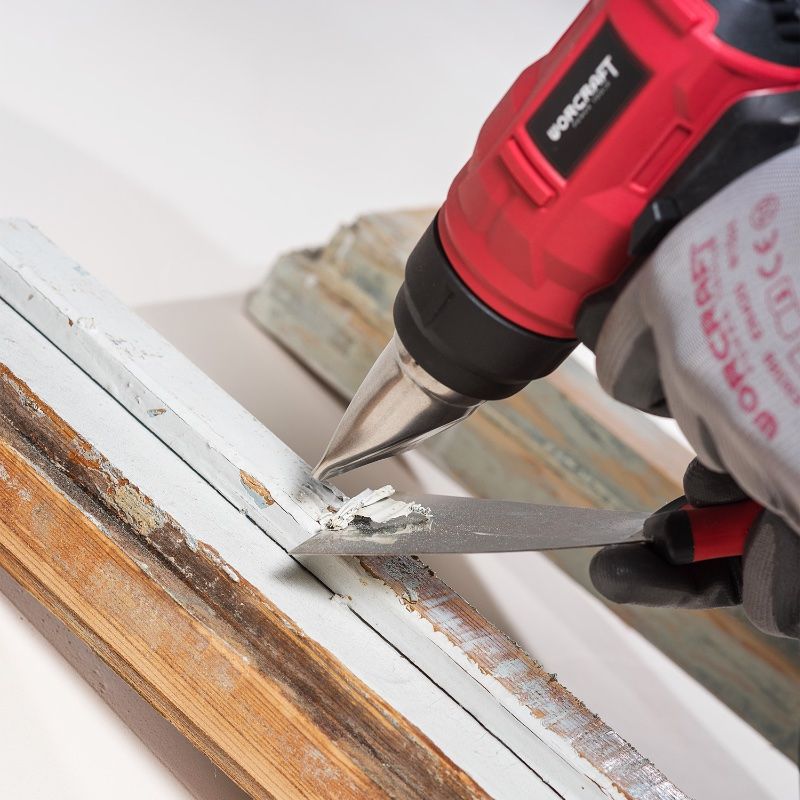 Акумуляторний фен будівельний WORCRAFT CHG-S20Li