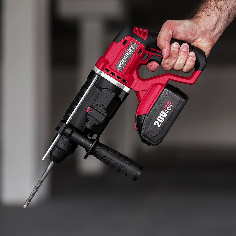 Акумуляторний перфоратор WORCRAFT CRH-S20LiT