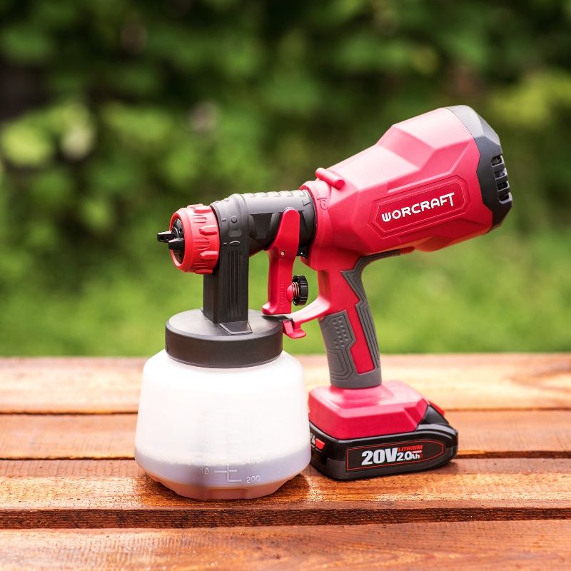 Акумуляторний фарбопульт WORCRAFT CSG-S20LiA