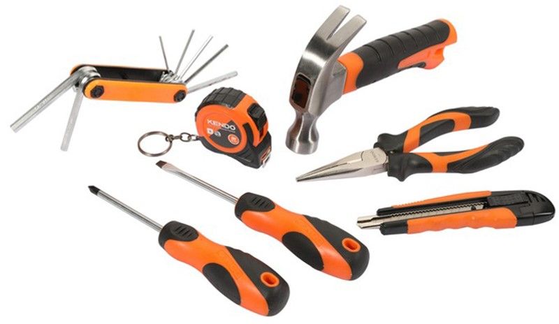 Набір інструментів для дому KENDO (13шт), 13 предметів