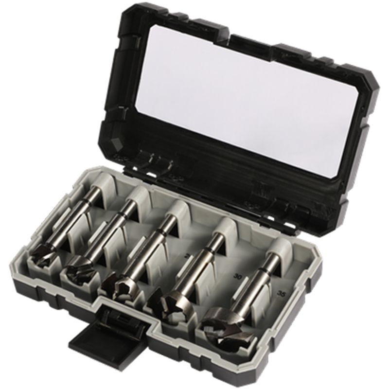 Набір свердл Форстнера 40Cr 10-90мм KENDO (5 шт), 15-35мм