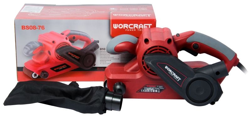 Стрічкова шліфмашина WORCRAFT BS08-76