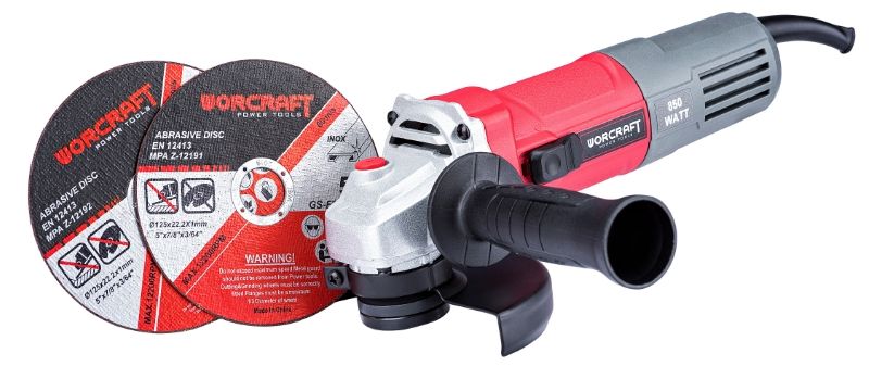Шліфмашина кутова WORCRAFT AG08-125P