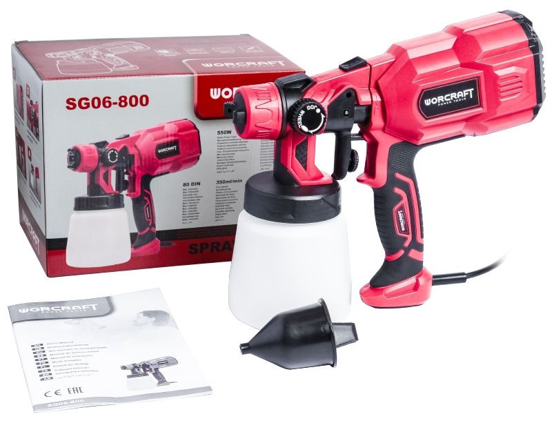 Фарбопульт електричний WORCRAFT SG06-800