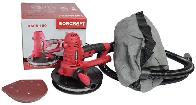 Шліфувальна машина для стін WORCRAFT DS08-180