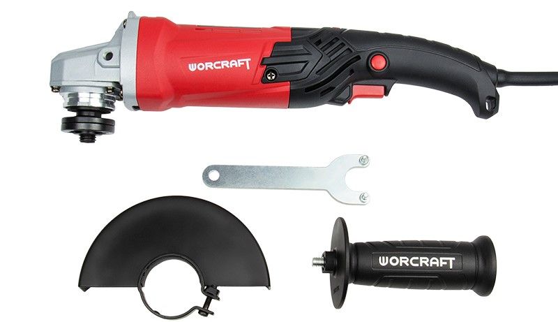 Шліфмашина кутова WORCRAFT AG12-125S