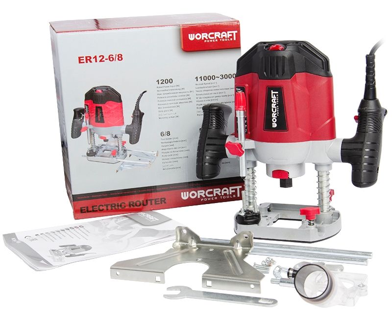 Фрезер електричний WORCRAFT ER12-6/8