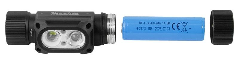 Ліхтар налобний світлодіодний Mächtz MHL-4022 G