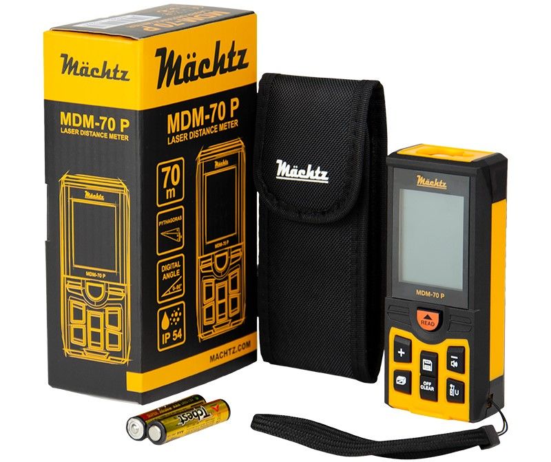 Лазерний далекомір з цифровим кутоміром Mächtz MDM-70 P