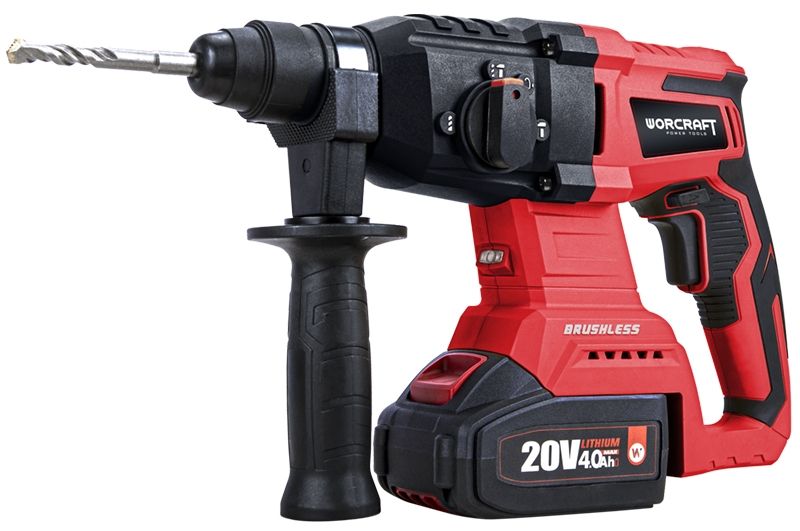 Акумуляторний безщітковий перфоратор WORCRAFT CRH-S20LiBA