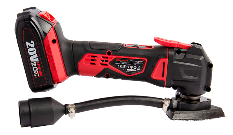 Акумуляторний реноватор (багатофункціональний інструмент) WORCRAFT CMT-S20Li