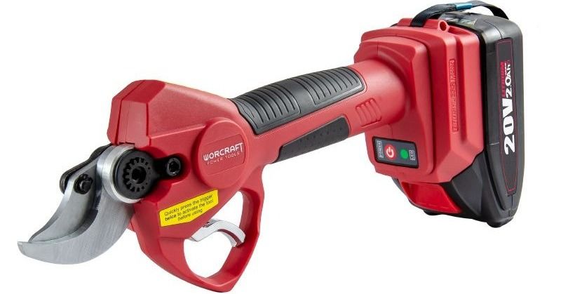 Акумуляторний безщітковий секатор WORCRAFT CSC-S20LiBP