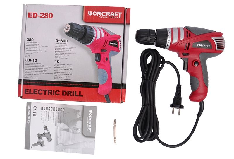 Шуруповерт електричний WORCRAFT ED-280