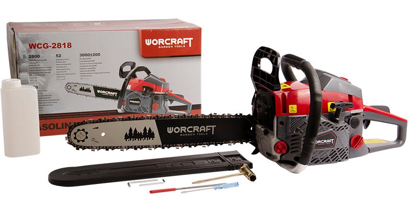 Бензопила WORCRAFT WCG-2818