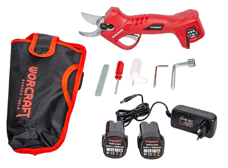 Секатор акумуляторний безщітковий WORCRAFT CSC-16LiB