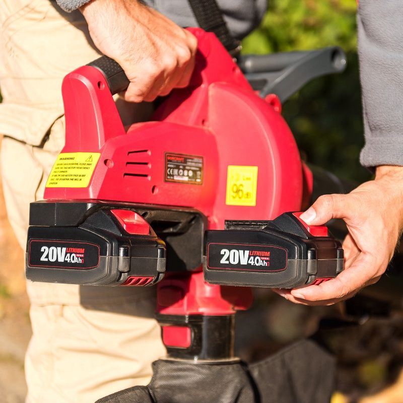 Акумуляторний садовий пилосос WORCRAFT CLBV-S40Li