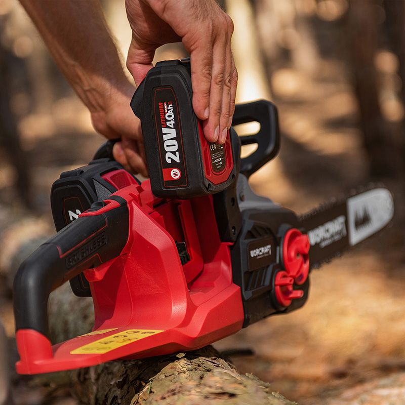 Акумуляторна безщіткова пила ланцюгова WORCRAFT CGC-S40LiBA