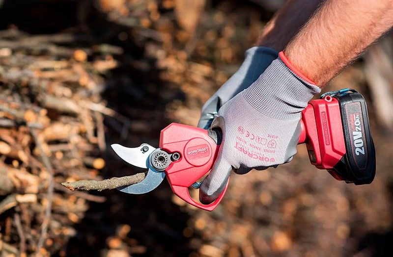 Акумуляторний безщітковий секатор WORCRAFT CSC-S20LiBP