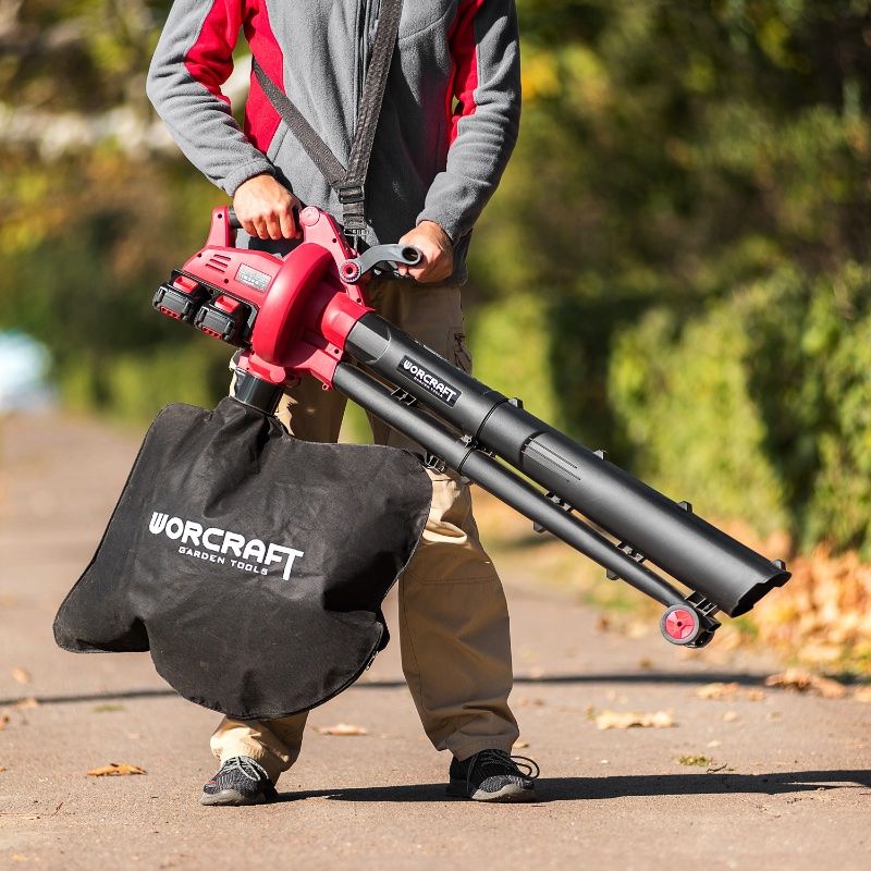 Акумуляторний садовий пилосос WORCRAFT CLBV-S40Li