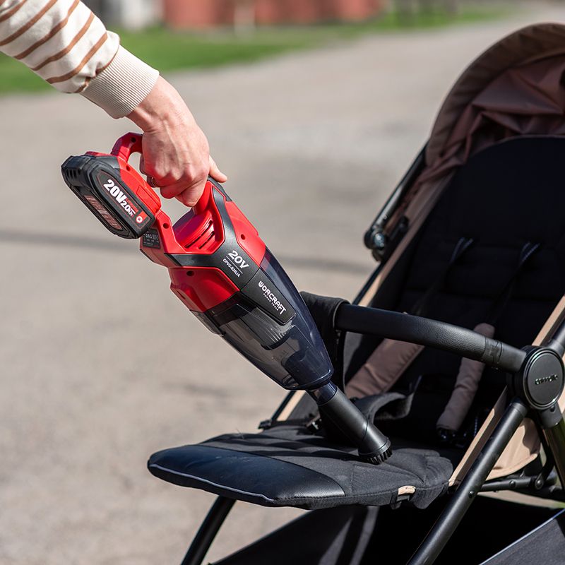 Акумуляторний пилосос ручний WORCRAFT CPVC-S20LiA