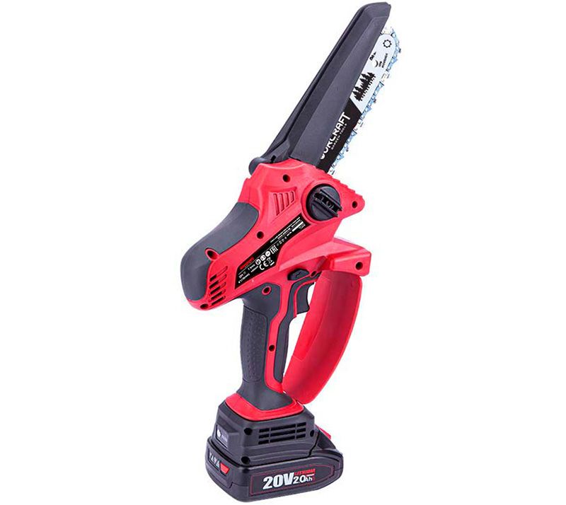 Акумуляторна безщіткова міні-пила ланцюгова WORCRAFT CHS-S20LiBPM